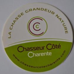 autocollant chasse fdc 16