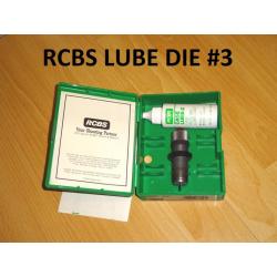 LUBE DIE #3 - RCBS LUBE DIE 87553 cal. 22 Savage High Power/220 Swift - VENDU PAR JEPERCUTE (JA160)