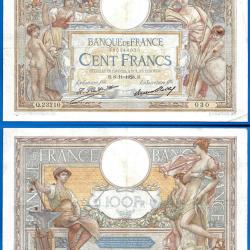 France 100 Francs 1928 Billet Merson Franc