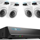 Caméra de Surveillance Extérieure Vidéo Surveillance Avec Disque Dur 2TO Haute Capacité de Memoire