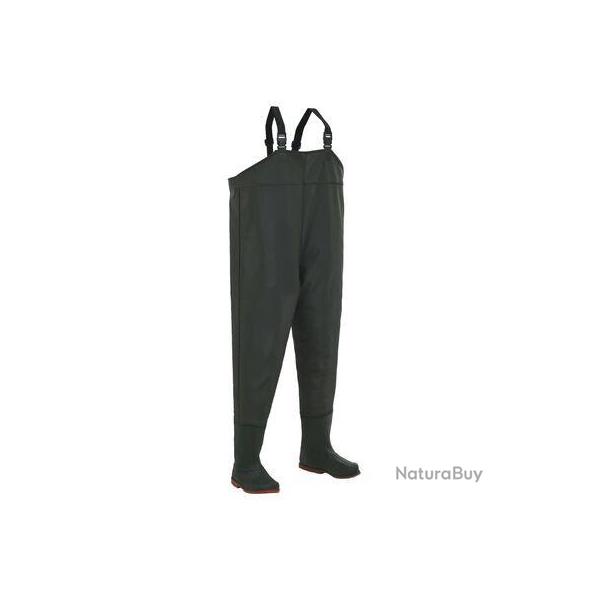 Pantalon Echassier avec Bottes Vert Pointure 40 Cuissardes pour la chasse et la pche