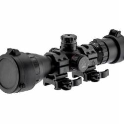 UTG Lunette UTG 3-9x32 Compact CQB Bug buster AO RGB Lunette de tir Optique et système visée Chasse