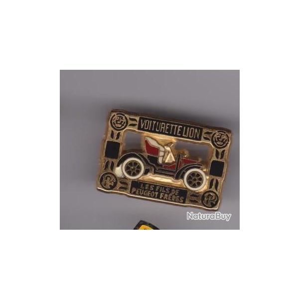 Pin'S Peugeot Voiturette Lion Zamac Sign Helium Paris Voir Descriptif Ref 2141