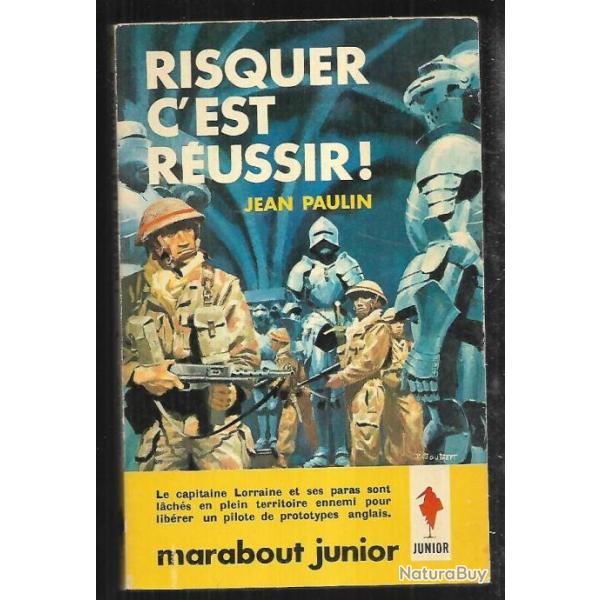 risquer c'est russir jean paulin marabout junior 241 format poche commandos