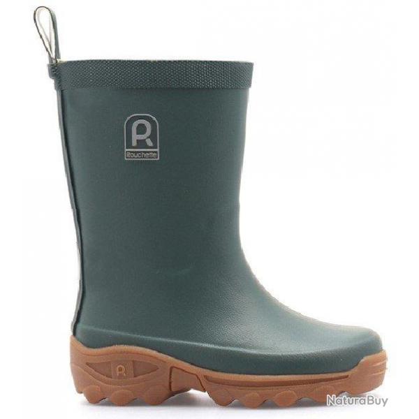 Bottes Clean Kids Vert Rouchette -34/35