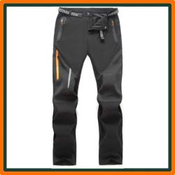 Pantalon de randonnée imperméable - Noir - Pantalon de Chasse Taille S, M, L, XL, 2XL