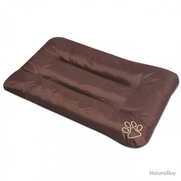 Matelas pour chiens 100 cm marron 02_0001609