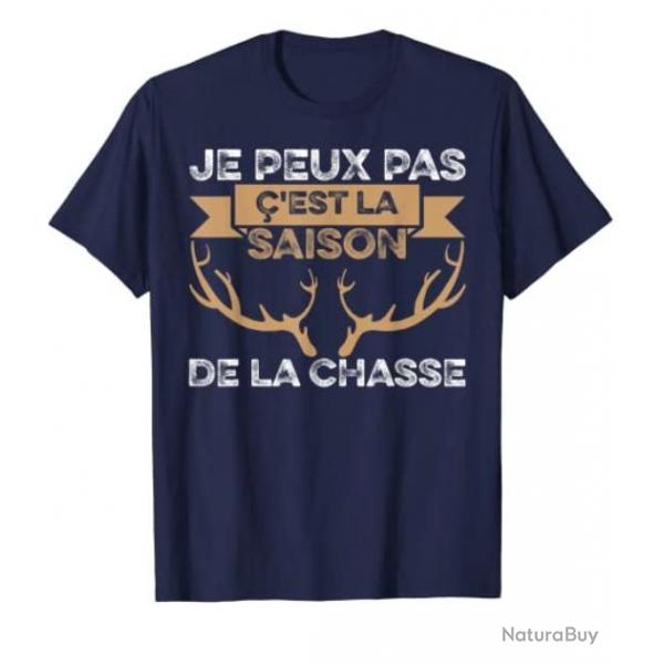 Tee-shirt humoristique - Ide cadeau - Bleu marine - Livraison gratuite et rapide
