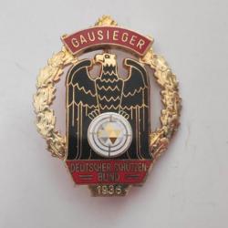 Insigne de tir Gausieger Deutscher Schützen Bund 1936 ORIGINAL