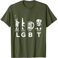 Tee-shirt de chasse - Humoristique - LGBT - Vert armée -  Livraison gratuite et rapide