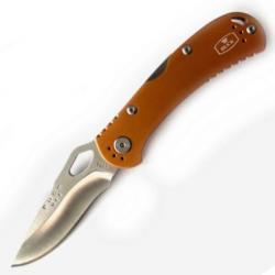 BU0722ORS1-Couteau de chasse pliant Buck Spitfire orange