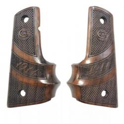 PROMOTION : PLAQUETTES DE CROSSE BOIS POUR COLT 1911 REF 3490
