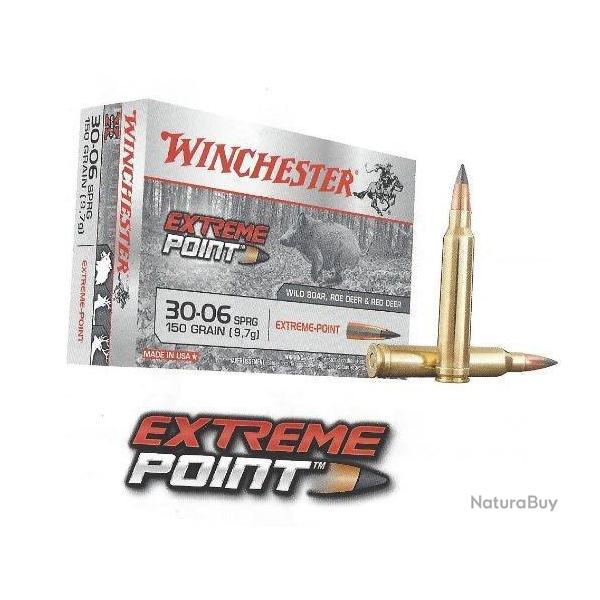 Munitions Winchester Extreme Point Cal.30-06 150gr par 60