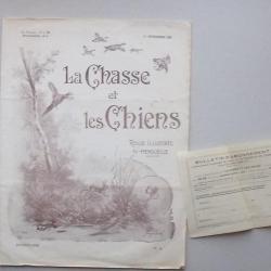 LA CHASSE ET LES CHIENS Revue 1925 Bi-Mensuelle N°16 - Sommaire Actualité Publicité Annonce Enquête