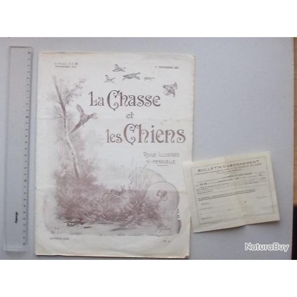 LA CHASSE ET LES CHIENS Revue 1925 Bi-Mensuelle N16 - Sommaire Actualit Publicit Annonce Enqute