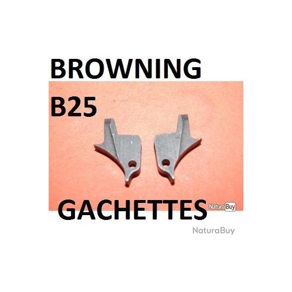 lot 2 gachettes droite et gauche fusil BROWNING B25 MONODETENTE - VENDU PAR JEPERCUTE (d7d45)