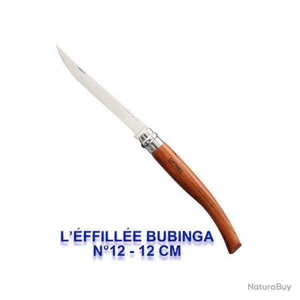 Opinel - Couteau L'Effil N8 A N15 Bois Exotique Lame Inox Poli Glace - _75 - 875