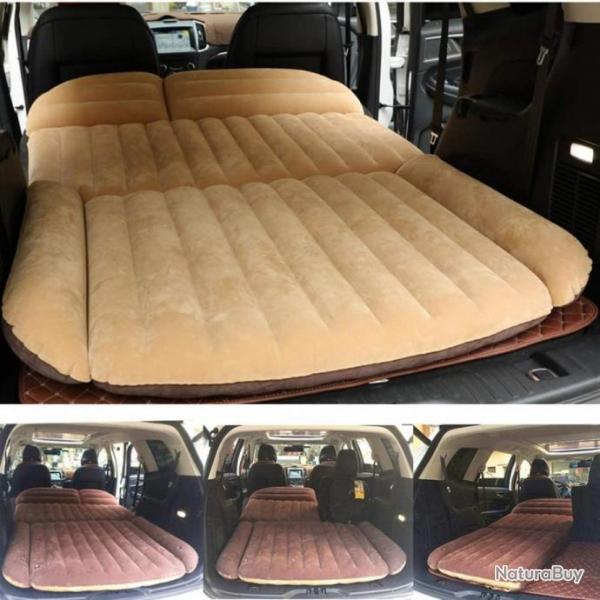 Matelas Lit Gonflable Voiture Matelas SUV Camping kit Urgence Voiture Accessoire Chasse Pche