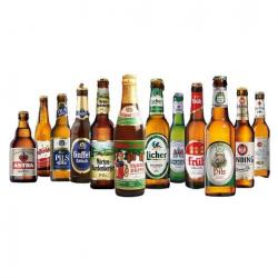 Lot de 12 bières allemandes - Livraison gratuite