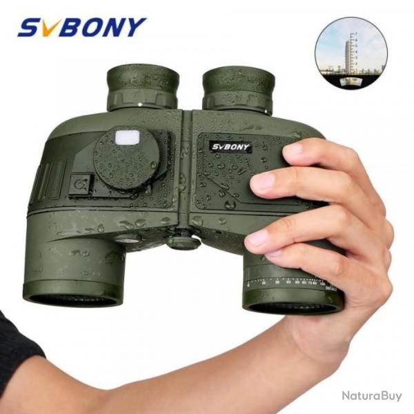 SVBONY SV27 Jumelles Militaires 7x50 w Tlmtre Interne Boussole Etanches Haute Puissance Chasse