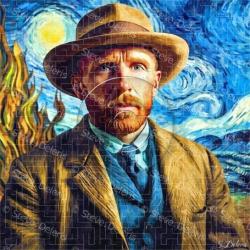 Vincent Van Gogh portrait  / 60 x 60 cm / Alu dibond