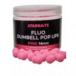 Appât Fluo Dumbell Pop ups Pink 14mm - Starbaits - ...