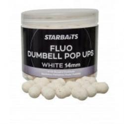 Appât Fluo Dumbell Pop Ups White 14mm - Starbaits ...