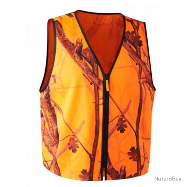 Gilet DeerHunter Protector Pullover Orange GH Camo - L/XL / Camo Blaze
