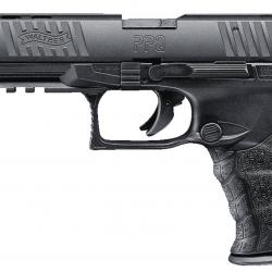 PIST. WALTHER PPQ M2 NOIR CAL. .22 LR SA 12CPS 127MM HAUSSE RÉGLABLE
