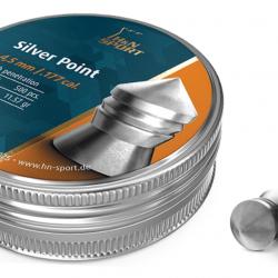 400 Plombs Silver Point H&N SPORT 4,5 mm