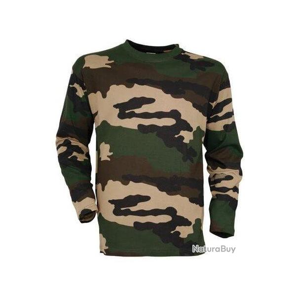 Tee shirt  manches longues camouflage PERCUSSION
