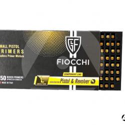 Amorces Fiocchi Small Pistol NONTOX X1500