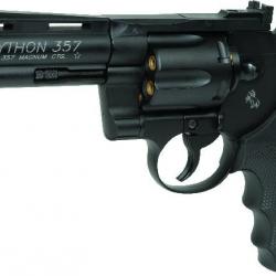 Colt Python noir 4"