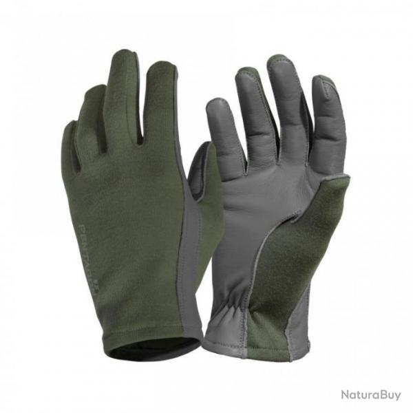 BLACK FRIDAY Gants Pentagon Short Cuff Duty Pilot Nomex Vert olive