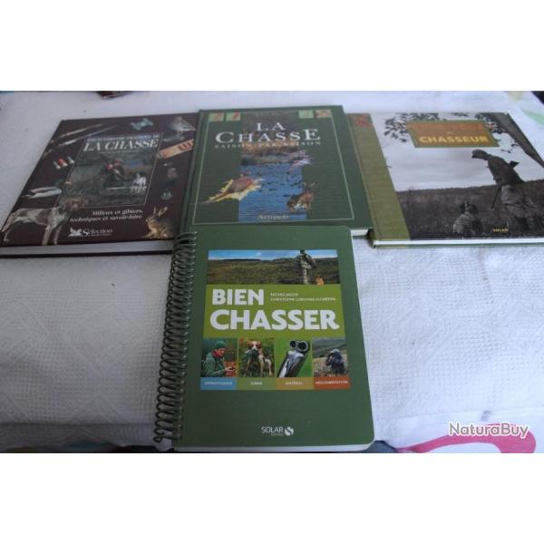 Lot 4 encyclopdies chasse