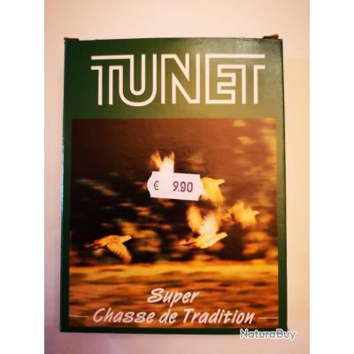 Cartouches Tunet "Super Chasse de Tradition" cal. 12/70 N°6 DESTOCKAGE!!!