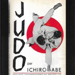 Judo Ichiro Abe Sport judo Japon