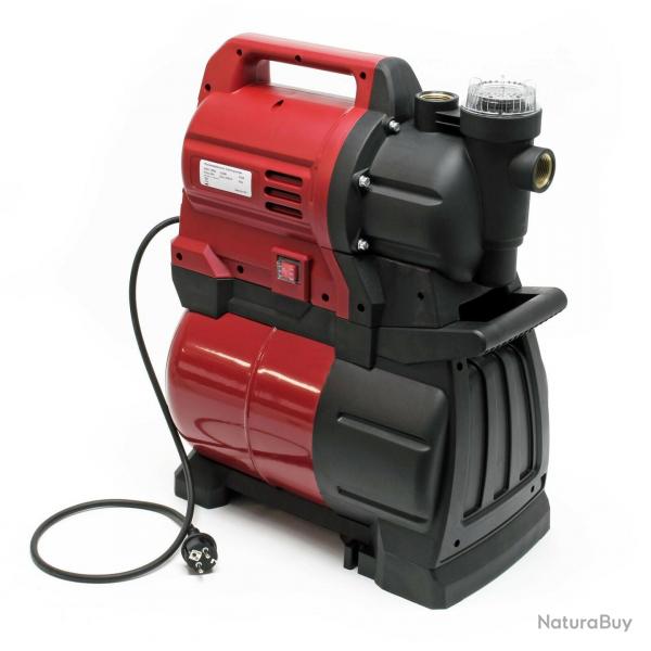 Station eau domestique 4500 litres par heure 1300 watts rservoir vessie 19 litres pressostat jardi