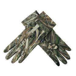 Gants camouflage DeerHunter avec silicone Camo Roseaux