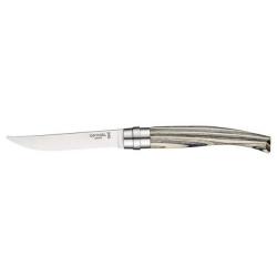 COUTEAU DE TABLE OPINEL CHIC BOULEAU LAMELLÉ MANCH ...