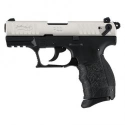 Pistolet Walther P22Q cal.9mm PAK - nickelé