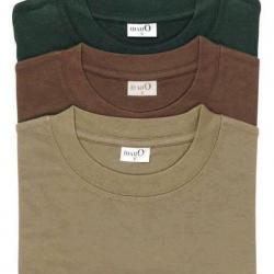 Pack 3 tee-shirts unis PERCUSSION-M