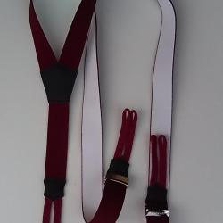 Bretelles à tresses de couleur Le Laboureur Bordeaux