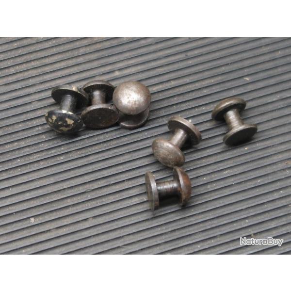 Pice de maintien de bretelle en acier 12 mm MAS REF @