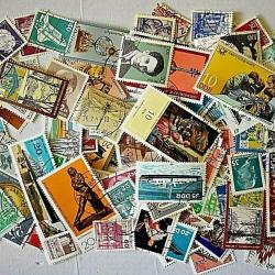 Lot ALL3 de 100 timbres Allemagne oblitérés tous différents
