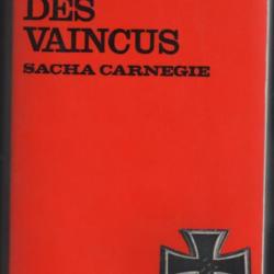 L'honneur des vaincus .sacha carnegie. campagne d'italie , guerre 1939-1945.
