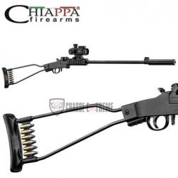 Pack Carabine Pliante CHIAPPA Monocoup Little Badger Cal 22 Lr