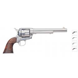 Revolver Uberti 1873 Cattleman .QD calibre 44/40 canon 4.3/4" New Model Acier Nickelé