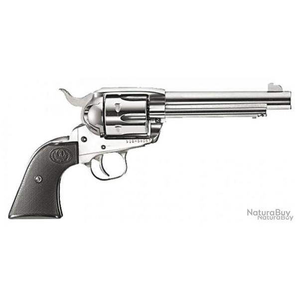 Revolver Inox Ruger New Vaquero KNV-455 Calibre 45 colt Canon 5.1/2" 6 coups