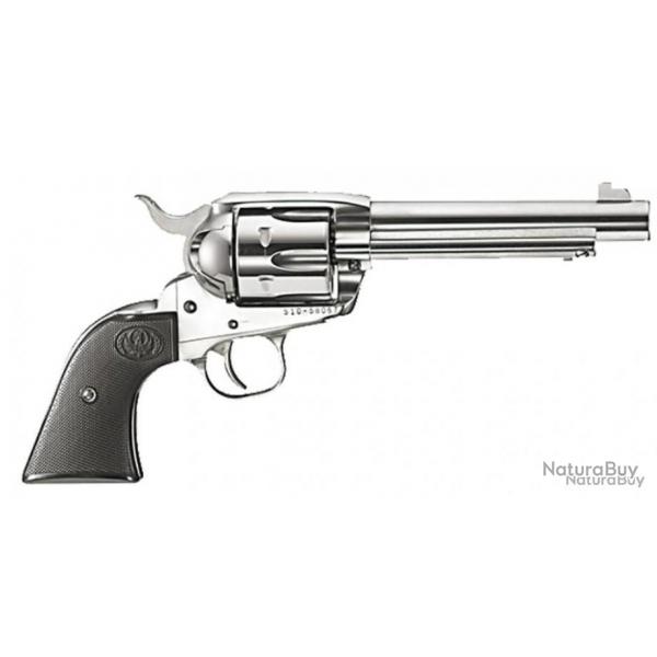 Revolver Inox New Vaquero calibre 45 colt canon 4.5/8" 6 coups